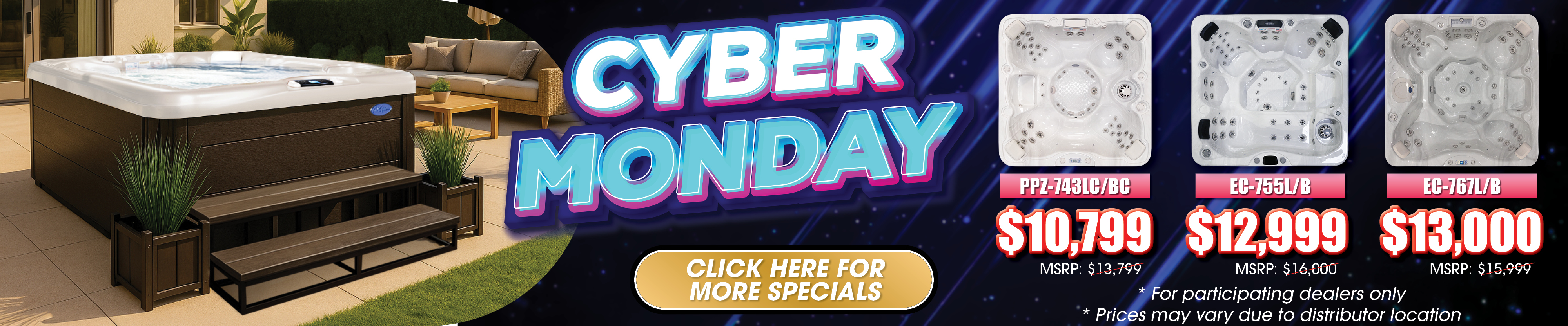 Calspas hot tub being used in a family setting - Bethlehem