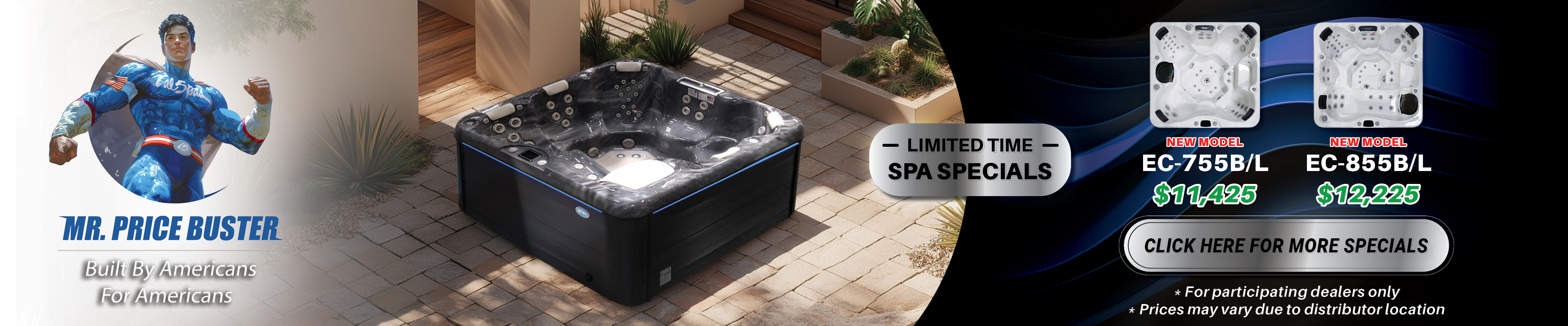 Calspas hot tub being used in a family setting - Bethlehem